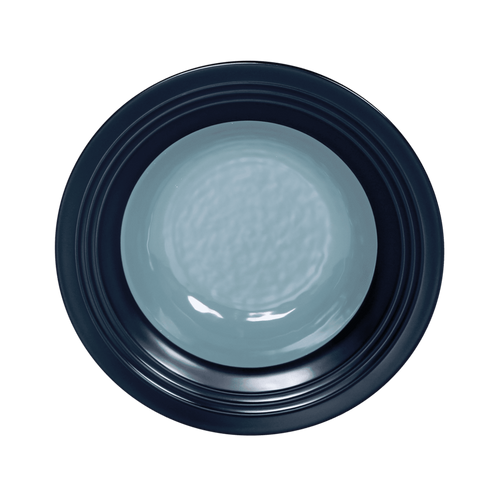 Elite Global Solutions - Durango 10 oz Abyss/Lapis Round Two-Tone Bowl (6 Per Case) - DB651GM-ABY/LAP