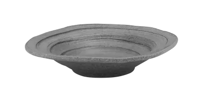 Elite Global Solutions - Della Terra Stoneware 12 oz Granite Stone Irregular Round Bowl (6 Per Case) - DB925ST-GSD