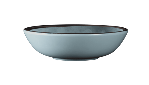 Elite Global Solutions - Vintage California Mojave 10 oz Cameo Blue Crackle Small Round Bowl (6 Per Case) - DB51M-CB
