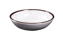 Elite Global Solutions - Vintage California Mojave 10 oz White Crackle Small Round Bowl (6 Per Case) - DB51M-W
