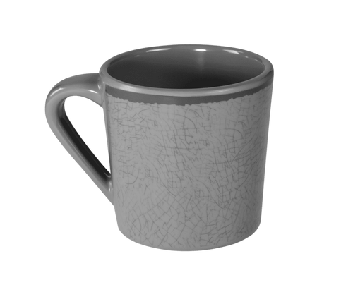 Elite Global Solutions - Vintage California Mojave 14 oz Gray Crackle Mug (6 Per Case) - DC14-G-M