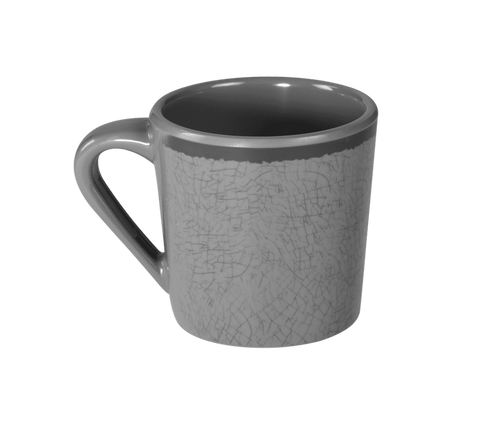 Elite Global Solutions - Vintage California Mojave 10 oz Gray Crackle Mug (6 Per Case) - DC-G-M