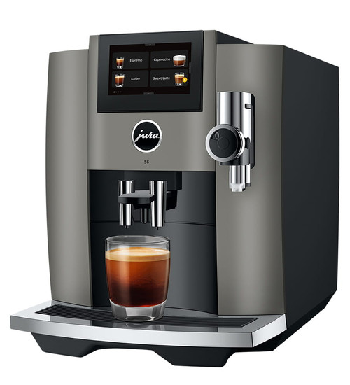JURA - S8 Dark Inox Coffee Machine - 15755