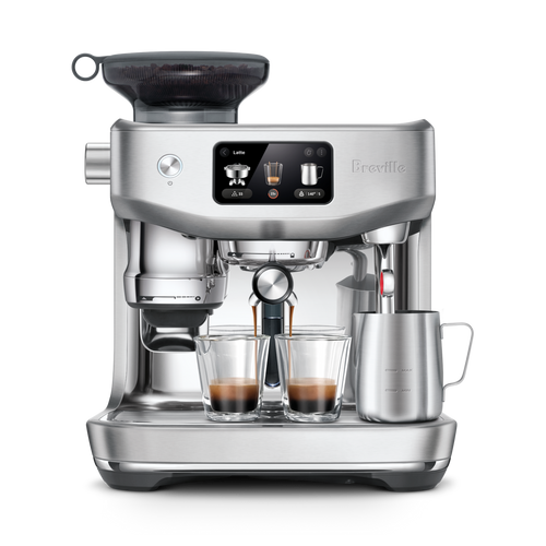 Breville - The Oracle Jet Brushed Stainless Steel Espresso Machine - BES985BSS1BNA1