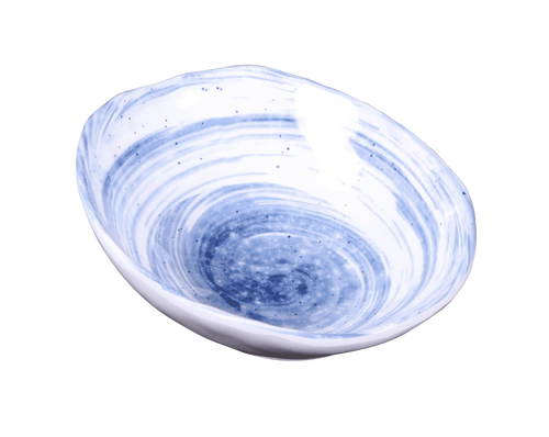 Elite Global Solutions - Van Gogh 11 oz Navy Design Oval Bowl (6 Per Case) - D641OV-ND