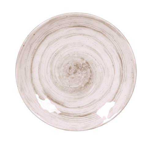 Elite Global Solutions - Van Gogh 9.5" Taupe Design Round Plate (6 Per Case) - D9138R-TD