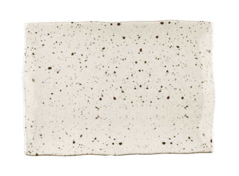 Elite Global Solutions - Macchiato 12.1” x 8.5” Chocolate Chip Rectangular Plate (6 Per Case) - D1281RC-CC