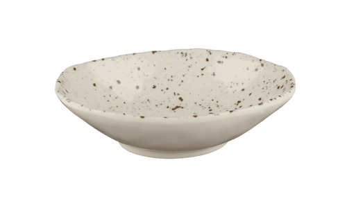 Elite Global Solutions - Macchiato 6.3” x 4.75” Chocolate Chip Oval Bowl (6 Per Case) - D641OV-CC