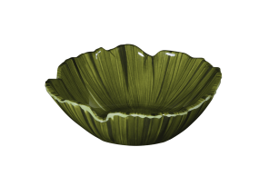 Elite Global Solutions - Tropicana 26 oz Green Design Small Palm Leaf Bowl (6 Per Case) - DB712PL-DG