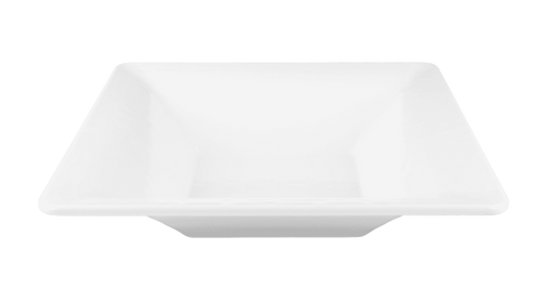 Elite Global Solutions - Pebble Creek Square 5 Qt White Square Pebble Bowl (3 Per Case) - MB15RR-W