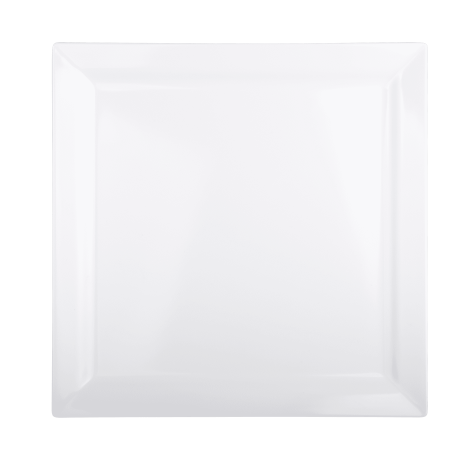 Elite Global Solutions - Vogue 11” White Square Plate (6 Per Case) - DS1111-W