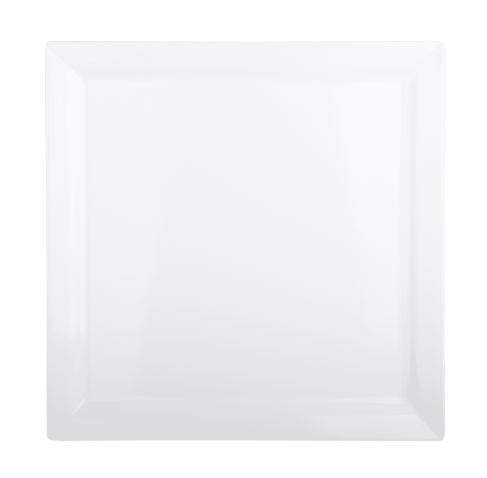 Elite Global Solutions - Vogue 12.5” White Square Plate (6 Per Case) - DS1225-W