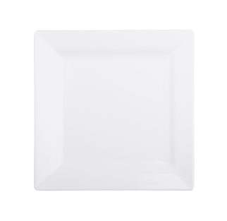 Elite Global Solutions - Vogue 7” White Square Plate (6 Per Case) - DS77-W