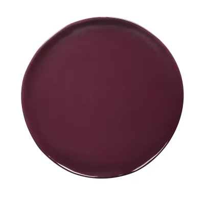 Elite Global Solutions - Maya 11.25” Purple Glaze Round Plate (6 Per Case) - DG11R-PG