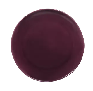 Elite Global Solutions - Maya 9” Purple Glaze Round Plate (6 Per Case) - DG9R-PG