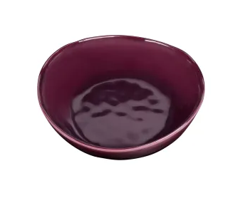 Elite Global Solutions - Maya 48 oz Purple Glaze Irregular Round Bowl (6 Per Case) - DGB83R-PG