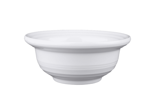 Elite Global Solutions - Swirl 16 oz White Round Bowl (6 Per Case) - DSB55-W