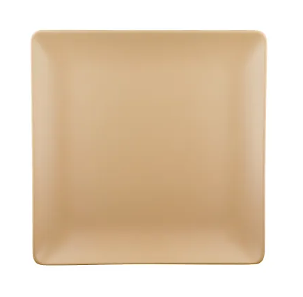Elite Global Solutions - Greenovations 10” Paper Bag Square Plate (6 Per Case) - ECO1010SQ-PB