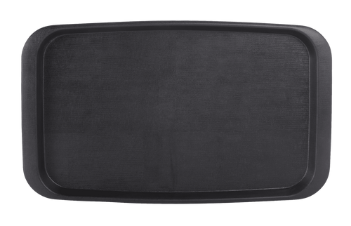 Elite Global Solutions - Service Trays 19.75” x 12" Matte Linen Finish Rectangular Tray (3 Per Case) - ECO5117T-B