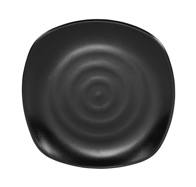 Elite Global Solutions - Ore 9.6" Black Square Plate (6 Per Case) - JW1098-B