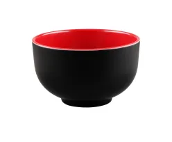 Elite Global Solutions - Karma 24 oz Red/Black Two-Tone Round Bowl (6 Per Case) - JW4432T-BR