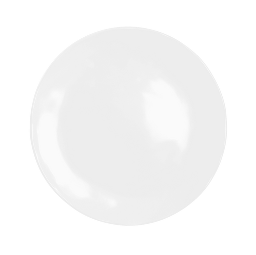 Elite Global Solutions - Edge 12" White Round Organic Plate (3 Per Case) - M12P-NW
