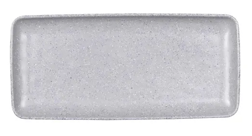 Elite Global Solutions - Tenaya 14.5” x 6.5" Granite Stone Rectangular Plate (6 Per Case) - RT146RC-GS