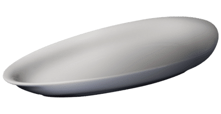 Cameo - Pearl 13" Triangular Platter (24 Per Case) - 713-T133