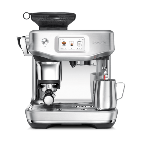 Breville - The Barista Touch Impress Brushed Stainless Steel Espresso Machine - BES881SSB1BNA1