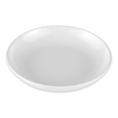 G.E.T - Water Lily 1.5 oz White Sauce Dish (48 Per Case) - M-032-W
