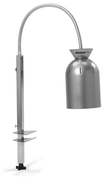Nemco - Single Bulb Portable Clamp-On Infrared Heat Lamp - 6004-1
