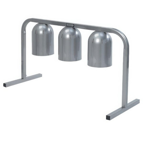 Nemco - Three Bulb Freestanding Infrared Heat Lamp w/ Tray - 6009-3