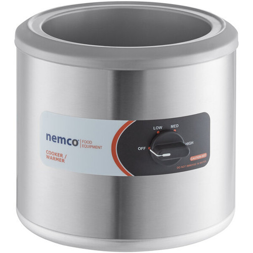 Nemco - 7 Qt Round Countertop Food Cooker/Warmer - 6102A