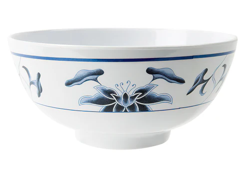 G.E.T - Water Lily 24 oz Bowl W/ Design (12 Per Case) - M-706-B