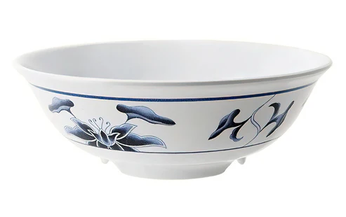 G.E.T - Water Lily 16 oz Bowl w/ Design (12 Per Case) - M-810-B