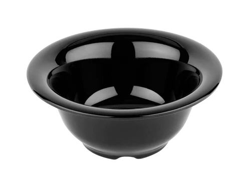 G.E.T - Black Elegance 10 oz Rim Bowl (48 Per Case) - B-105-BK
