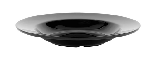 G.E.T - Black Elegance 16 oz Large Rim Bowl (12 Per Case) - B-1611-BK