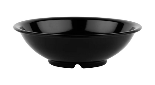 G.E.T - Black Elegance 24 oz Rim Bowl (12 Per Case) - B-750-BK