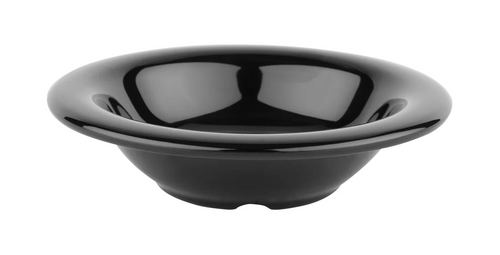G.E.T - Black Elegance 8 oz Rim Bowl (48 Per Case) - B-86-BK