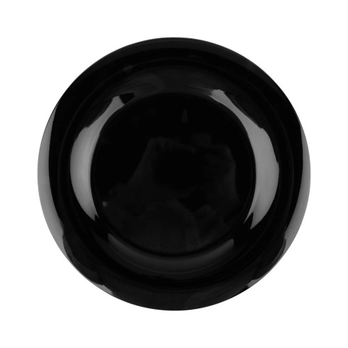 G.E.T - Black Elegance 10.5″ Wide Rim Plate (12 Per Case) - WP-10-BK