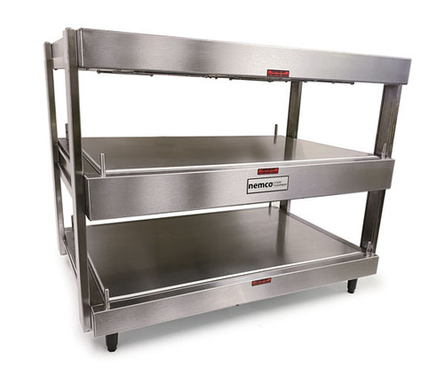 Nemco - 30" Dual Shelf Heated Merchandiser - 6480-30