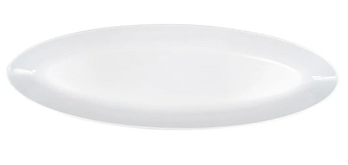 G.E.T - Siciliano 30" x 11.75" White Oval Platter - ML-256-W