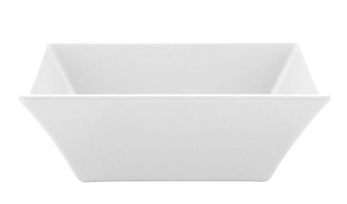 G.E.T - Siciliano 23 oz White Square Bowl (12 Per Case) - ML-279-W