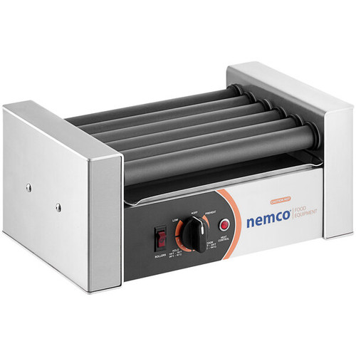 Nemco - 10 Hot Dog Roller Grill w/ Nonstick Coating - 8010SX