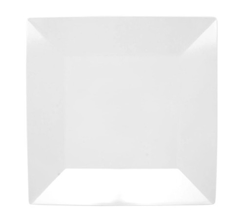 G.E.T - Siciliano 12" White Square Plate (6 Per Case) - MML-90-W