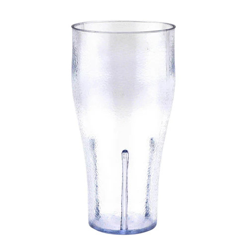 G.E.T - Textured Tumbler 24 oz Clear Bell Tumbler (72 Per Case) - 7724-1-CL