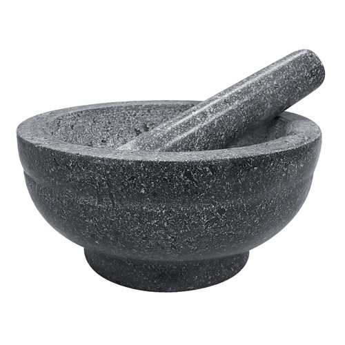 EMF - Natural 6.5" Granite Mortar & Pestle - 4378L