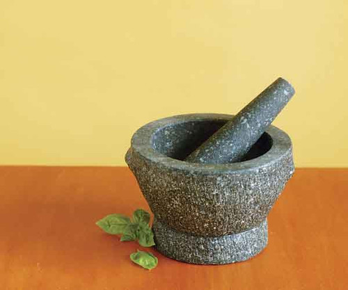 Fox Run 3877 Black Granite Mortar and Pestle