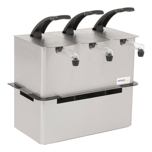 Nemco - Triple Stainless Steel Drop-In Dispenser - 10968