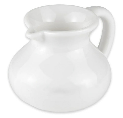 G.E.T - 3 oz White Creamer (24 Per Case) - CM-300-PC-W